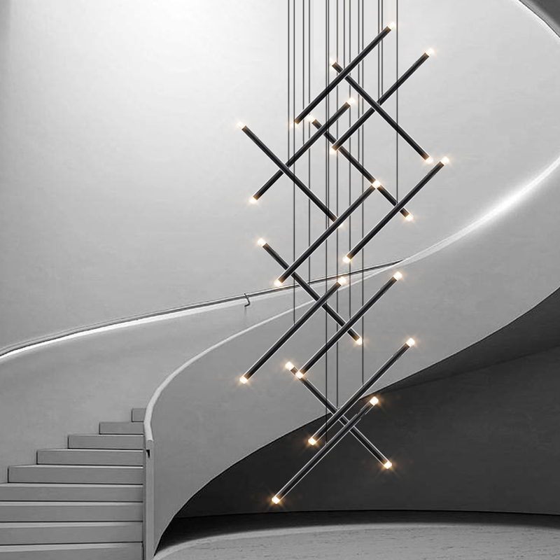 Interior Design Deck - الحديثة الثريا LED درج الثريا مصمم