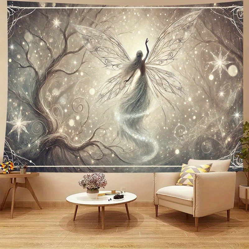 الخيال الجنية شجرة جدار جدارية - مراجعة Interior Design Hd وسعره