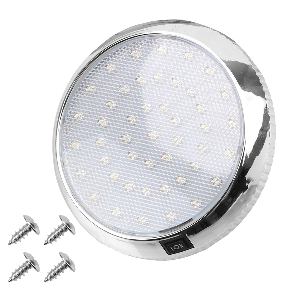 مصباح قراءة 46LED 12V إضاءة سق - مراجعة Interior Design Intern وسعره