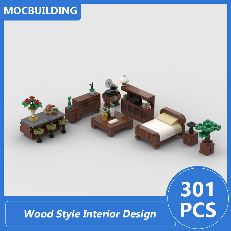 نموذج تصميم داخلي بأسلوب خشبي، - مراجعة Interior Design Build وسعره